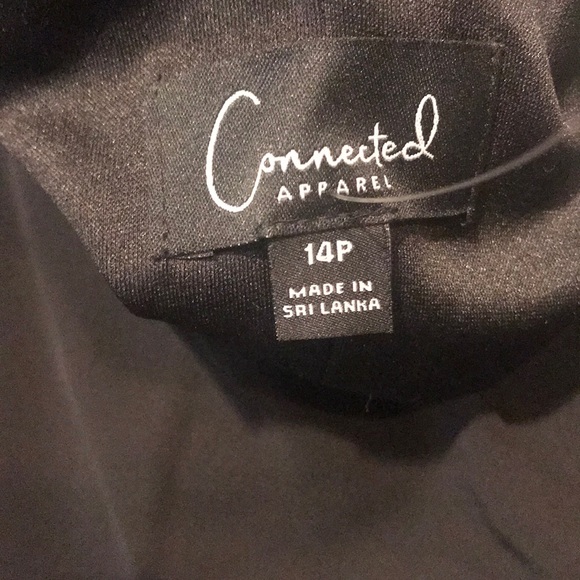 NWT Connected Chiffon & jersey Overlay Dress - Picture 7 of 8